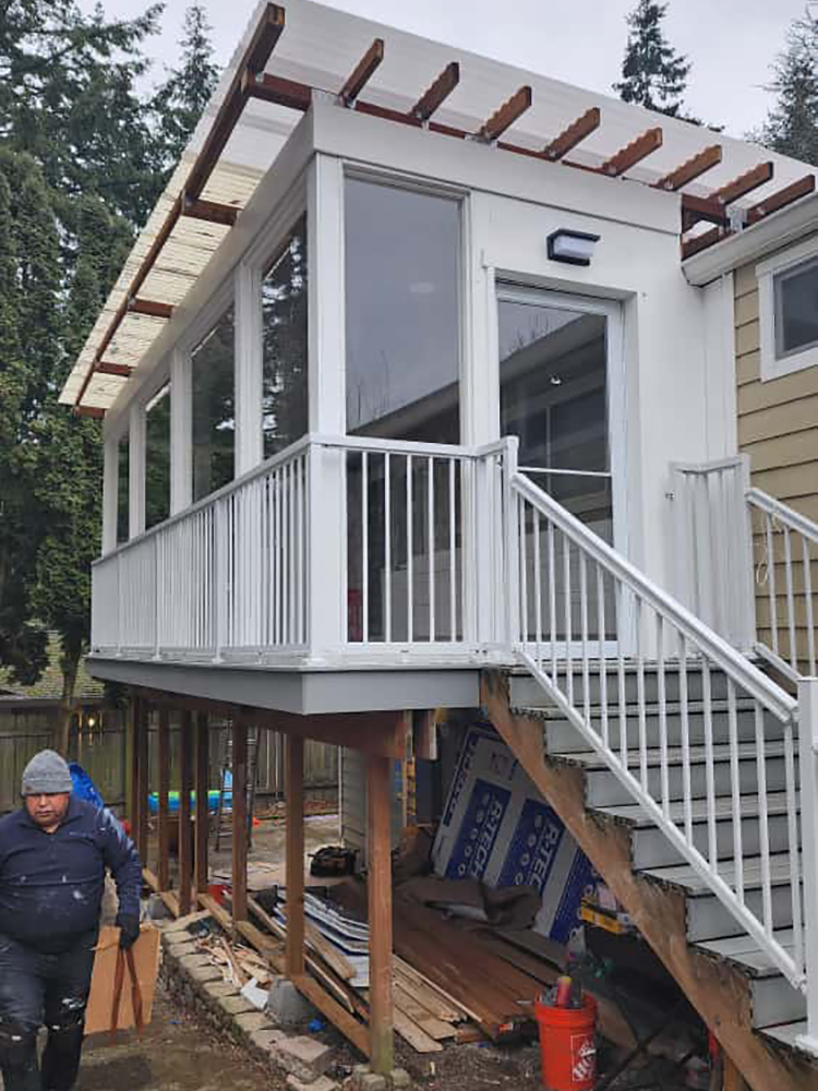DECK REMODEL